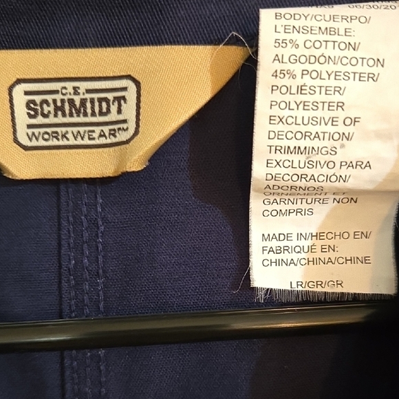Schmidt Men's Navy Coverall NWOT - Picture 4 of 5